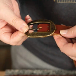 #134 Buckle -Handmade Leather Store 00134 AB 3 4 5