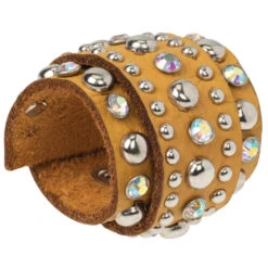 #202 Spot Nickel Over Brass, 1/4" -Handmade Leather Store 00202 NB 2