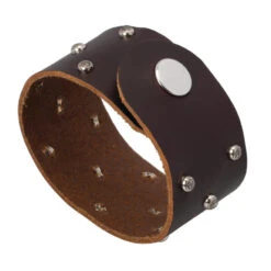 #2075 Swirl Spots -Handmade Leather Store 02075 NB 3 16 4