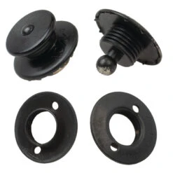 Loxx® Fastener Complete Set -Handmade Leather Store 02236 BKall