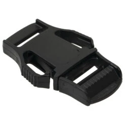 #5605 Wide Guard Side Release Buckle Black, 3/4" -Handmade Leather Store 05605 3 4 3