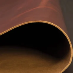 Jasper Chrome Pull-Up Leather Side, 4 To 5 Oz. -Handmade Leather Store 09 1017S C2 side 1 0.5x