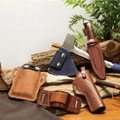 Water Buffalo Leather, Crazy Horse, Side -Handmade Leather Store 09 1019S B5 3