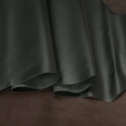 Veg Chrome Retanned Leather Sides, Black, 4-5 Oz.