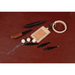 Veg Tanned Double Shoulder With Finished Back, 9/10 Oz. -Handmade Leather Store 11 1204DS 9 10 4