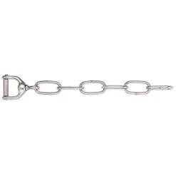 #478 Haflinger/Pony Swivel Heel Chain Stainless Steel,