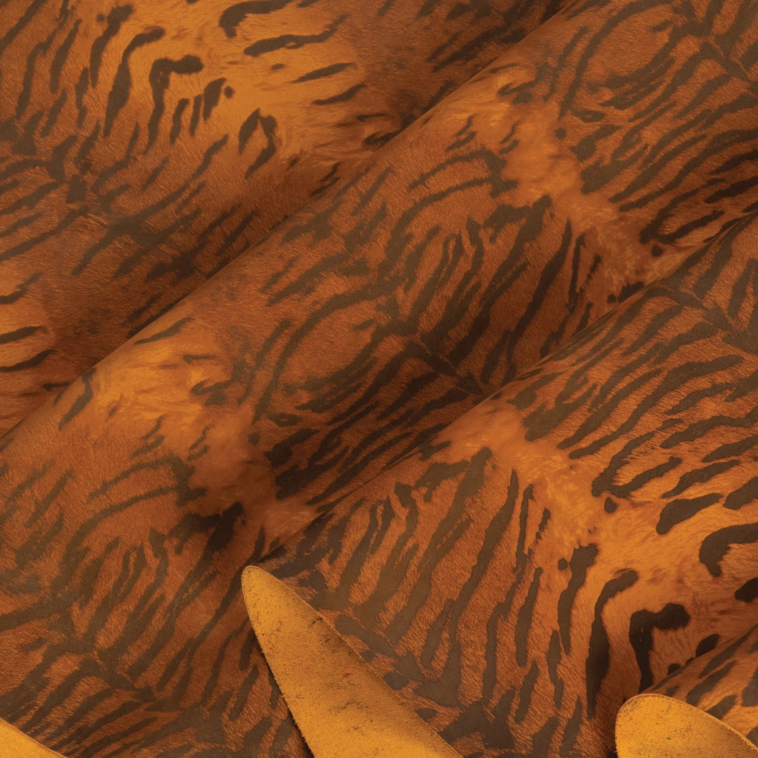 Tiger Printed Leather, 3-4 Oz. 2 Tiger Printed Leather, 3-4 Oz. - Image 2