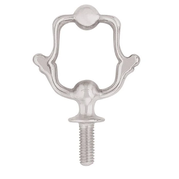 #590 Fancy Ball Terret Stainless Steel, 1-1/4" 1 #590 Fancy Ball Terret Stainless Steel, 1-1/4"