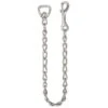 #720 Lead Chain Nickel Plated, 1" X 20"