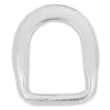 Beveled Saddle D-Ring Stainless Steel, 1"