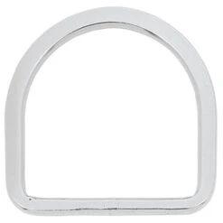 Beveled Saddle D-Ring Stainless Steel, 3-1/2"