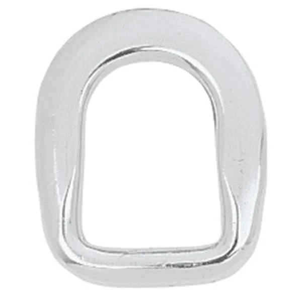 Beveled Saddle D-Ring Stainless Steel, 3/4" 1 Beveled Saddle D-Ring Stainless Steel, 3/4"