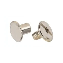 #D5038 Chicago Screws, Plain -Handmade Leather Store 15030 1