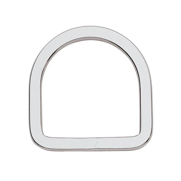 F-102-SS Flat Saddle D-Ring, Stainless Steel, 3-1/2" 1 F-102-SS Flat Saddle D-Ring, Stainless Steel, 3-1/2"