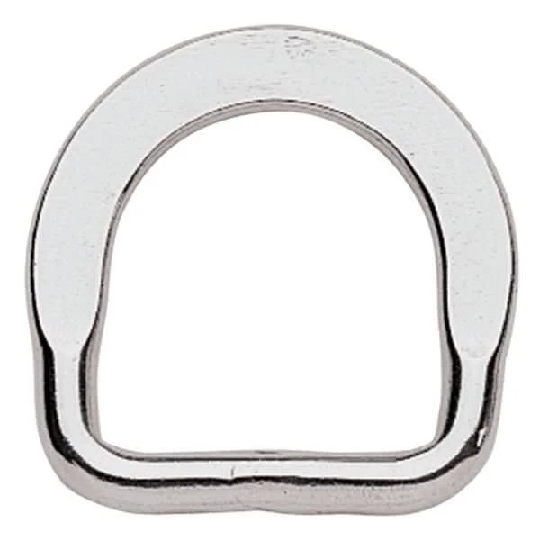 Flat Saddle D-Ring Stainless Steel, 1-1/4" 1 Flat Saddle D-Ring Stainless Steel, 1-1/4"