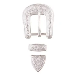 Western Floral Buckle Loop & Tip Set, 1" -Handmade Leather Store 16604 1 5c51e5e5 dbea 427b 9cfb 7aa131b58989