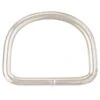 #0 D-Ring Nickel Plated, 3"