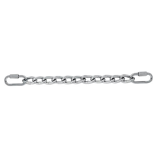 Curb Chain Zinc Plated, 9-1/2" 1 Curb Chain Zinc Plated, 9-1/2"