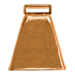 Copper Cow Bell -Handmade Leather Store 23483 1