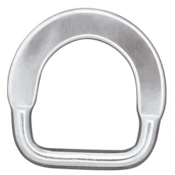 F-100-SS Flat Saddle D-Ring, Stainless Steel, 1"
