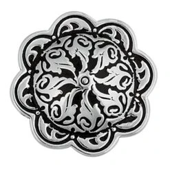 Jeremiah Watt Accented Floral Concho With Loop -Handmade Leather Store 24128 1 c1bd102a 9142 4289 a3d1 e1ac86de4041