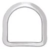 Beveled Saddle D-Ring Stainless Steel, 2-1/2"