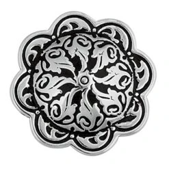 Jeremiah Watt Accented Floral Concho With Wood Screw -Handmade Leather Store 28100 1 0a6a74d7 ebc6 46c7 9b2b cfd97f772639