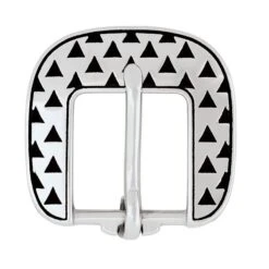 Jeremiah Watt Accented Rasp Heel Bar Buckle