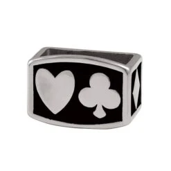 Jeremiah Watt Accented Card Suite Loop -Handmade Leather Store 36508 1