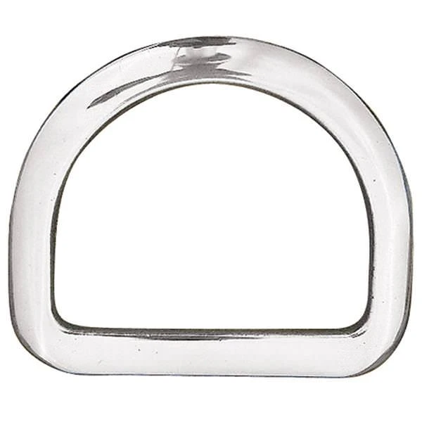 Beveled Rigging D-Ring Stainless Steel, 3-1/2" 1 Beveled Rigging D-Ring Stainless Steel, 3-1/2"