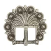 1893 Berry Concho Buckle Antique Silver/Zinc