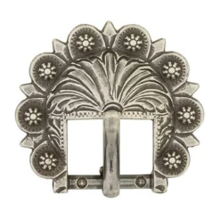 1893 Berry Concho Buckle Antique Silver/Zinc