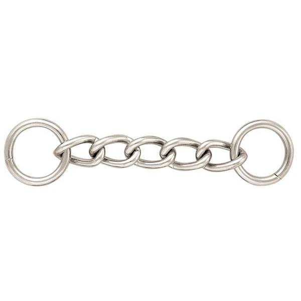 Curb Chain Chrome Plated, 4-1/2" 1 Curb Chain Chrome Plated, 4-1/2"