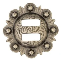 #1841 Berry Concho With Slots -Handmade Leather Store 46827 1 413c1482 0173 4fdd 8f66 78a59baef94e