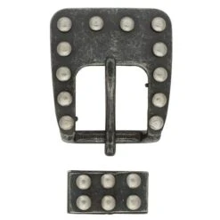 Square Heel Buckle & Loop Set