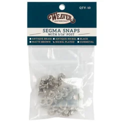10-Pack Of #2205 Segma Snaps -Handmade Leather Store 52675 1