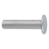 100-Pack Of #104 Tubular Rivets, Nickel Plated