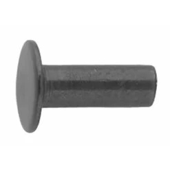 100-Pack Of #104 Tubular Rivets, Black -Handmade Leather Store 52693 1