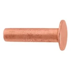 100 Pack Of #104 Tubular Rivets, Copper -Handmade Leather Store 52699 1