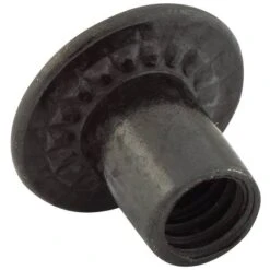 #D5047 Chicago Screws, Post Only, Black, 1/4"