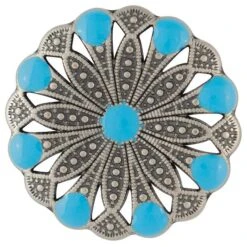 Royal Round Concho -Handmade Leather Store 59390 1