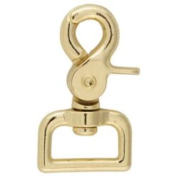 #5015 Square Scissor Snap -Handmade Leather Store 64214 1