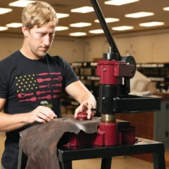 Master Tool Mighty Wonder 4 Ton Hand-Operated Clicker -Handmade Leather Store 653075 4928copy