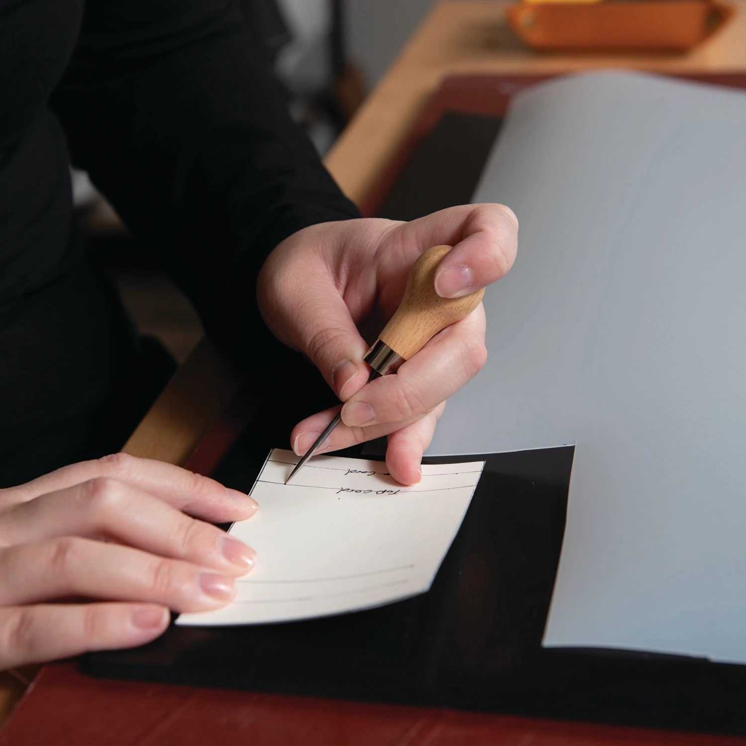 Scratch Awl With Wooden Handle 4 Scratch Awl With Wooden Handle - Image 4