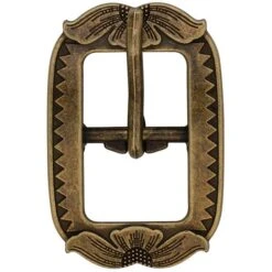 Jeremiah Watt Saltlick Center Bar Buckle -Handmade Leather Store 67539 1