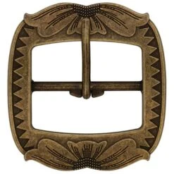 Jeremiah Watt Saltlick Center Bar Buckle -Handmade Leather Store 67542 1