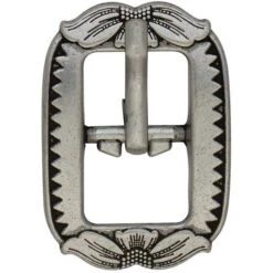 Jeremiah Watt Saltlick Center Bar Buckle -Handmade Leather Store 67549 1