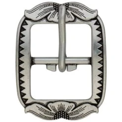 Jeremiah Watt Saltlick Center Bar Buckle -Handmade Leather Store 67552 1