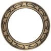 Jeremiah Watt Engraved Floral Breast Collar Ring