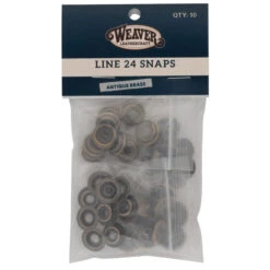 10-Pack Of 4P Durable Snaps -Handmade Leather Store 77 7140 AB 1rev